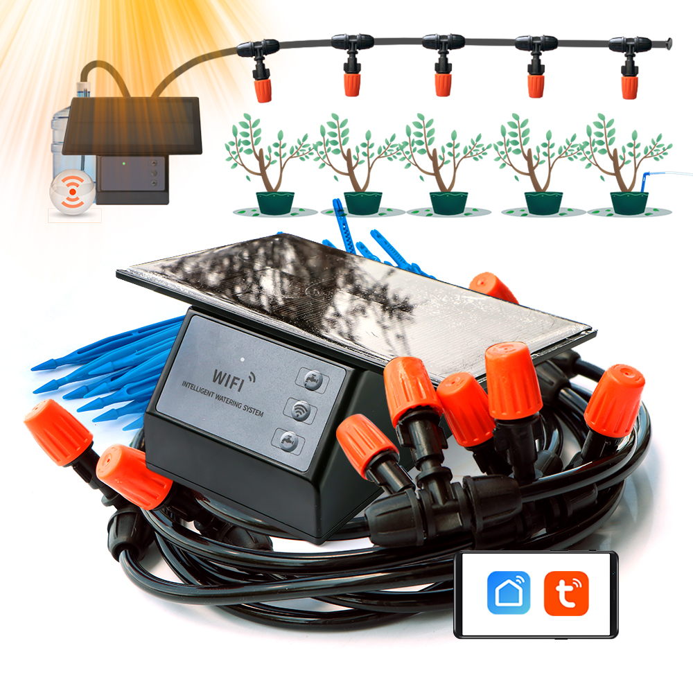 Smart Garden Keeper - High Quality Tuya Solar Pane Wifi-compatibility