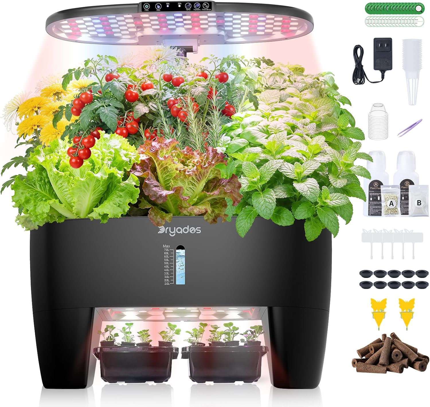 Smart Garden Light - Hydroponic Growing System Kit 16 Pods