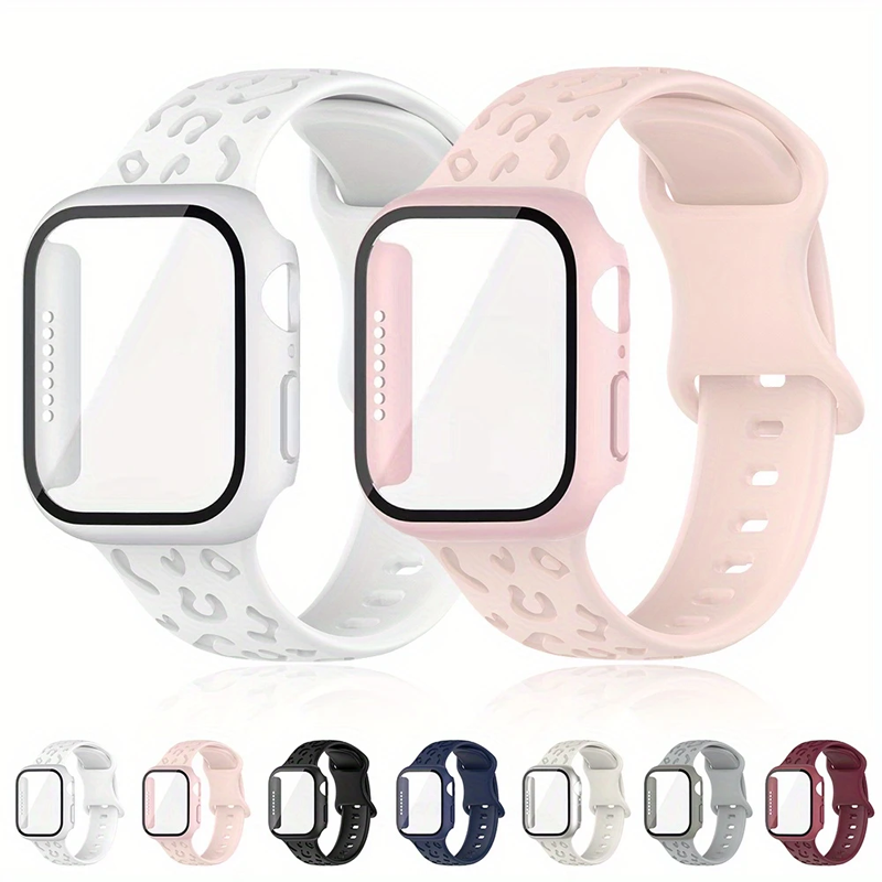 Smart Garden 9 - Glass+Case+Strap for Apple Watch Band 45mm