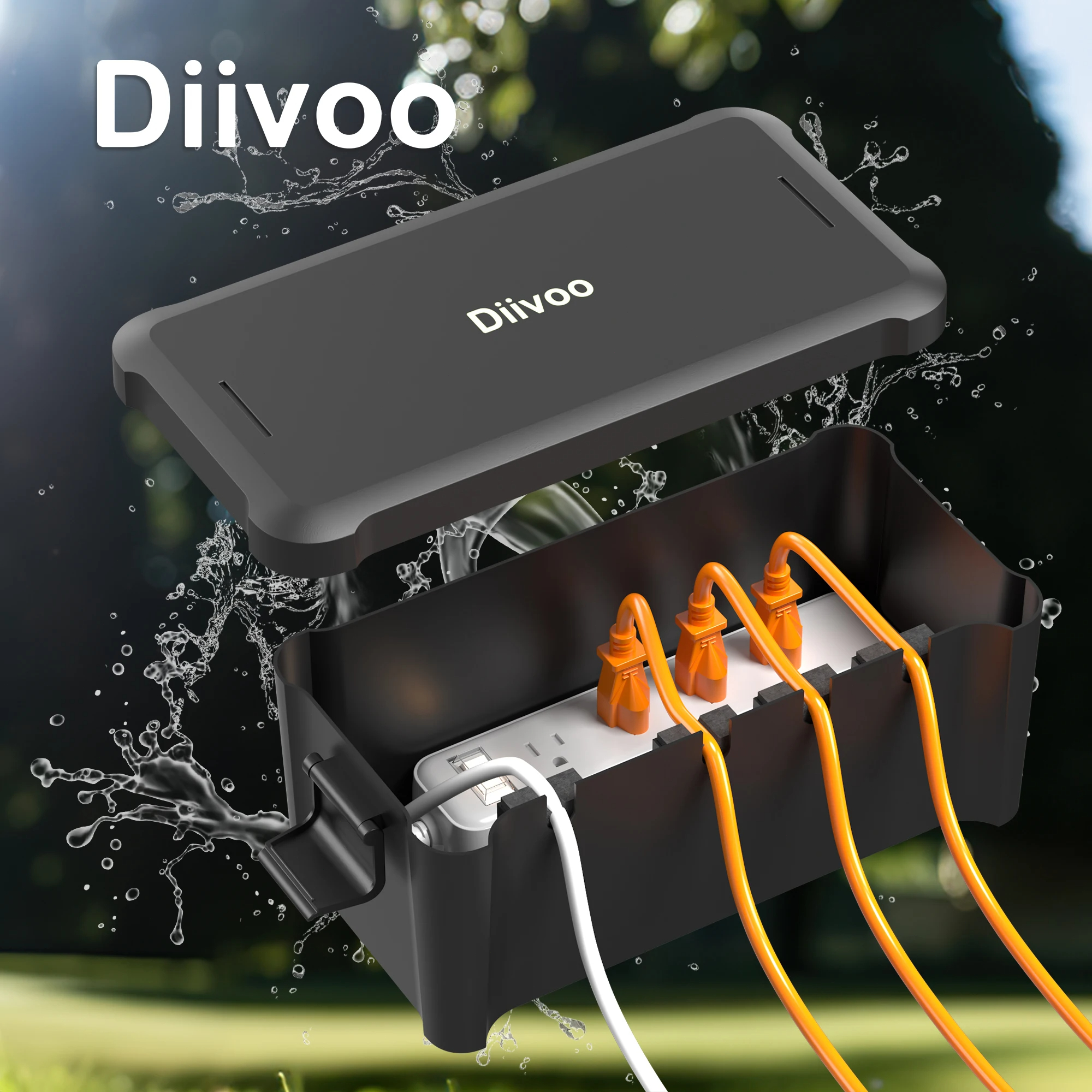 Smart Garden Storage - Diivoo Outdoor Waterproof Electrical Box Outside
