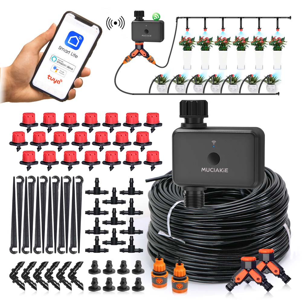 Smart Garden Hose - 30-10m Garden Dual-band WiFi Timer Irrigation
