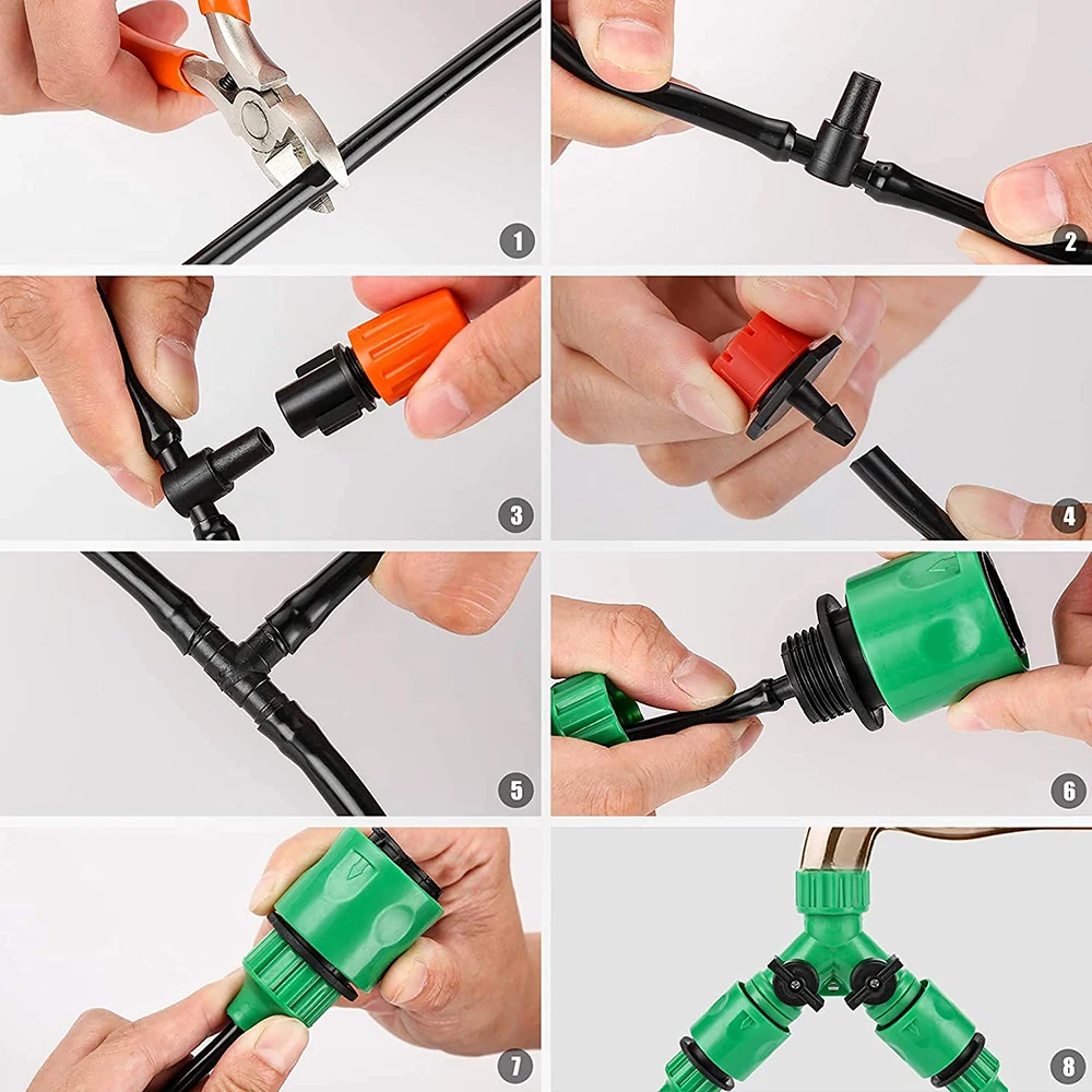 Smart Garden Hose - 50M Micro Drip Irrigation System Automatic
