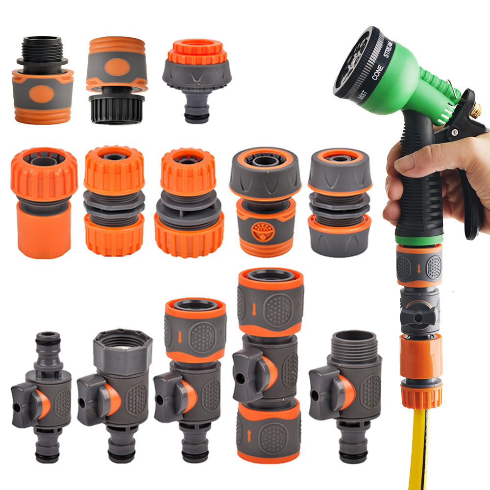Smart Garden Hose - 1/2'' 3/4'' 1'' Hose Quick Connecter