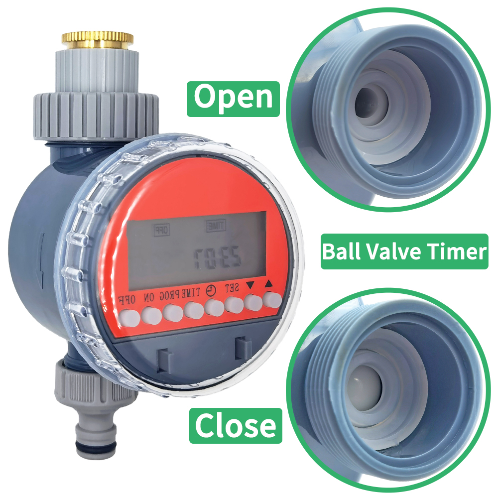 WUJIE Ball Valve Irrigation Ti - Smart Garden Tap Timer recension och pris