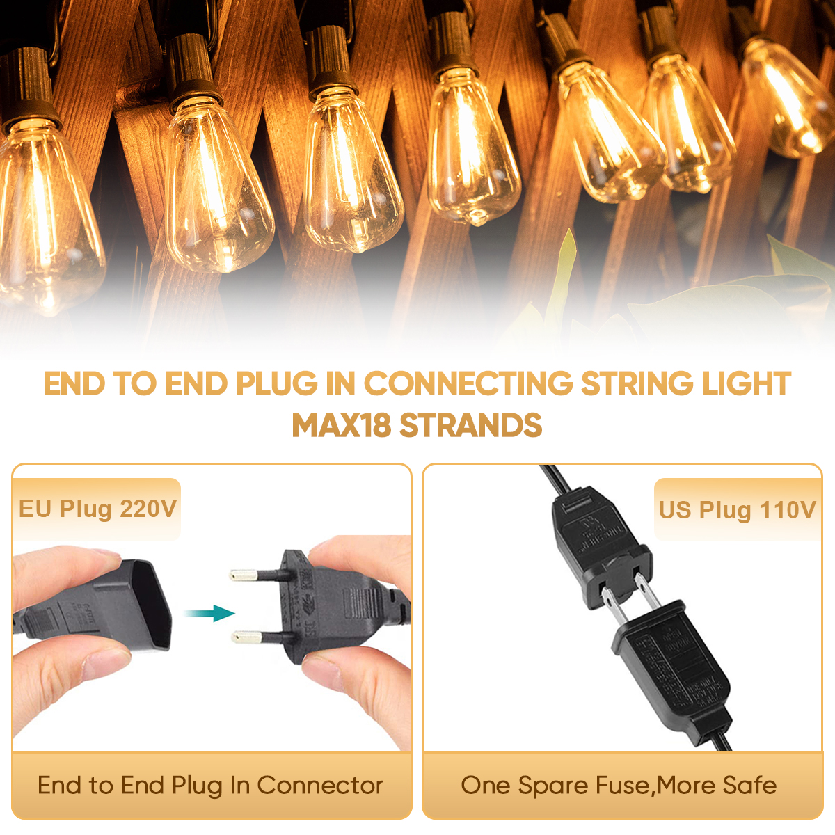 ST38 String Lights Outdoor Gar - Smart Garden Furniture recension och pris
