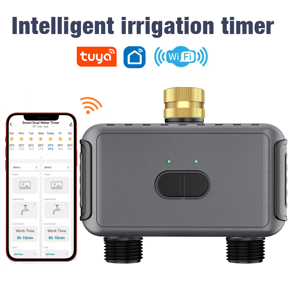Tuya WiFi Water Timer Smart 2  - Smart Garden Keeper recension och pris