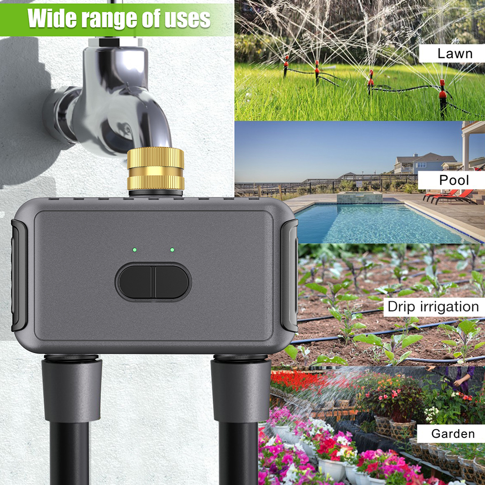 Tuya WiFi Water Timer Smart 2  - Smart Garden Keeper recension och pris