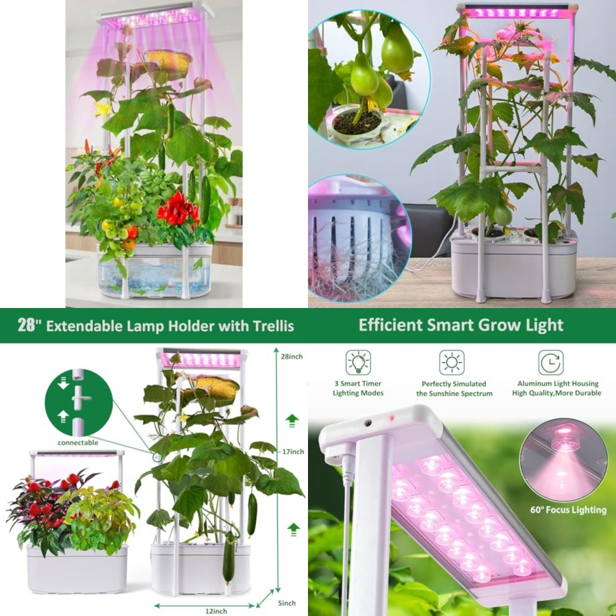 Hydroponics Growing System kit - Smart Garden Light recension och pris