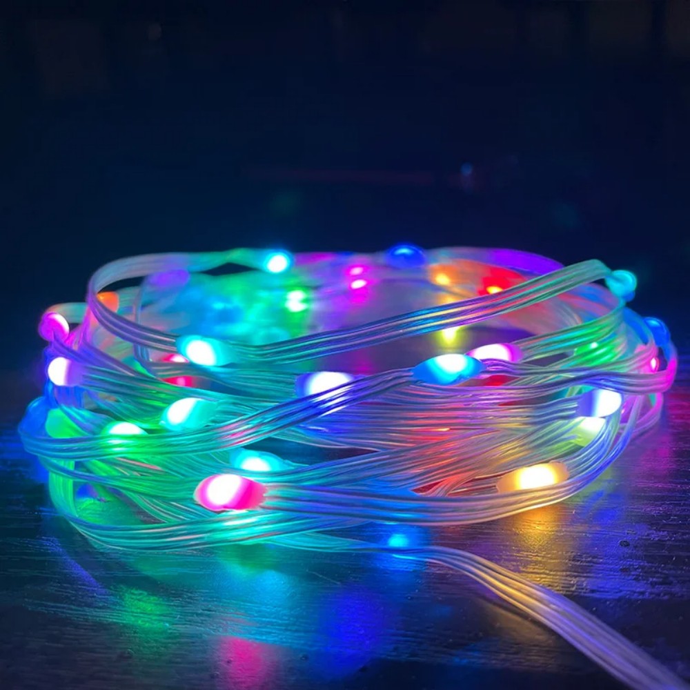 RGBIC Smart String Lights USB  - Smart Garden Festoon Lights recension och pris