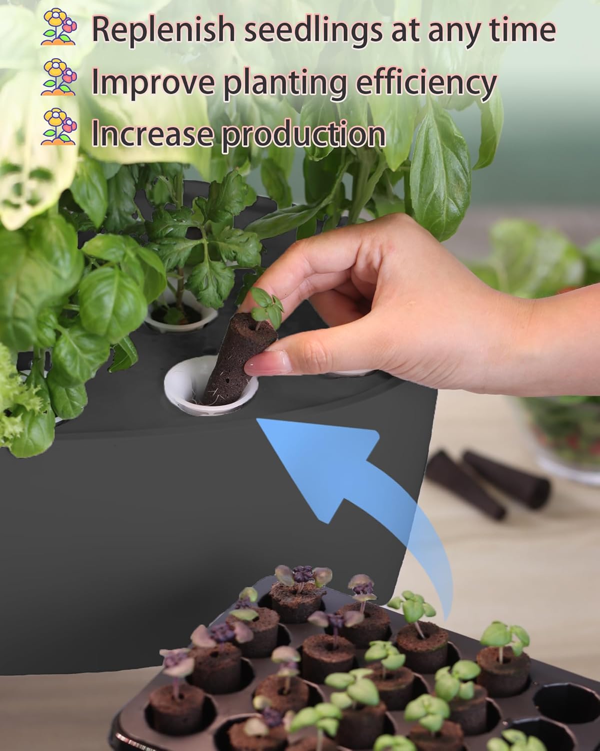 Hydroponic Growing System Kit  - Smart Garden Light recension och pris