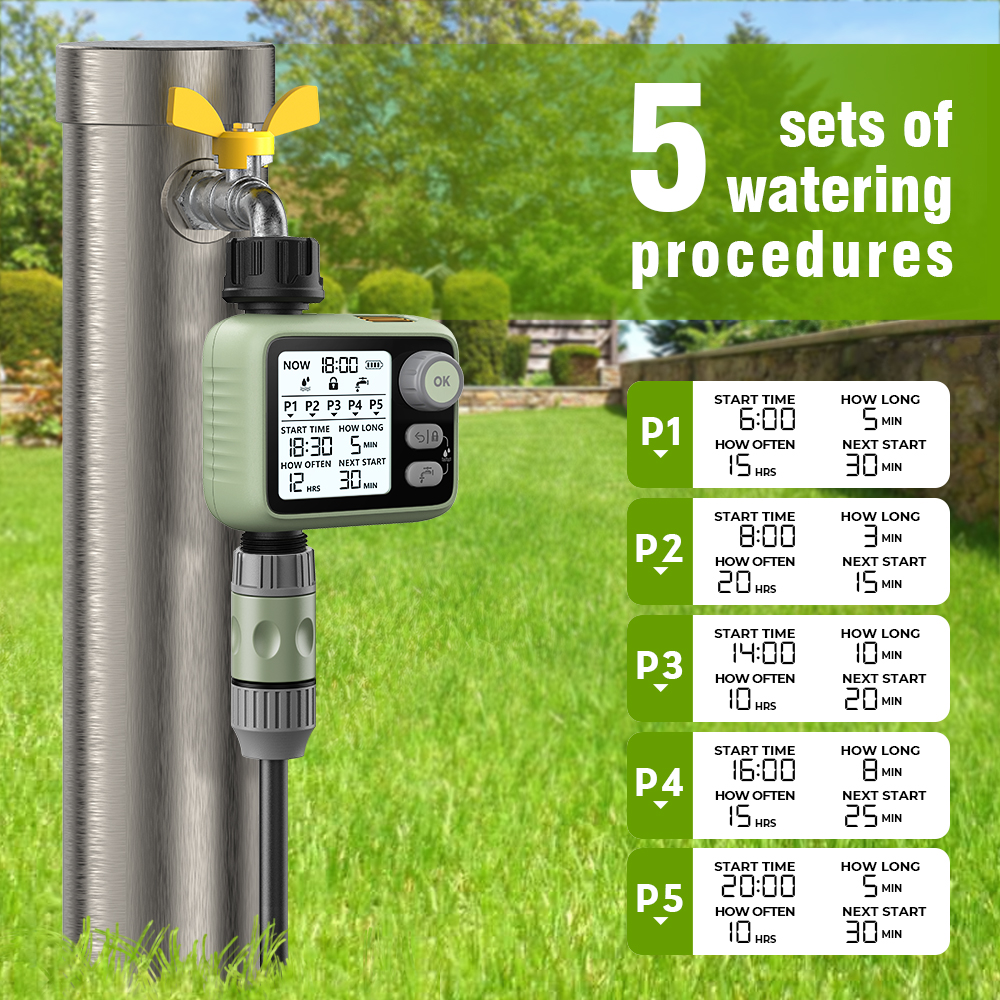 Automatic Digtial Irrigation S - Smart Garden Tap Timer recension och pris