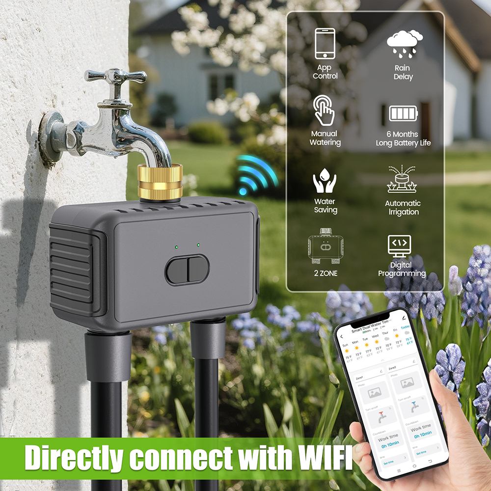 Wifi Automatic Water Timer Dua - Smart Garden Hose recension och pris