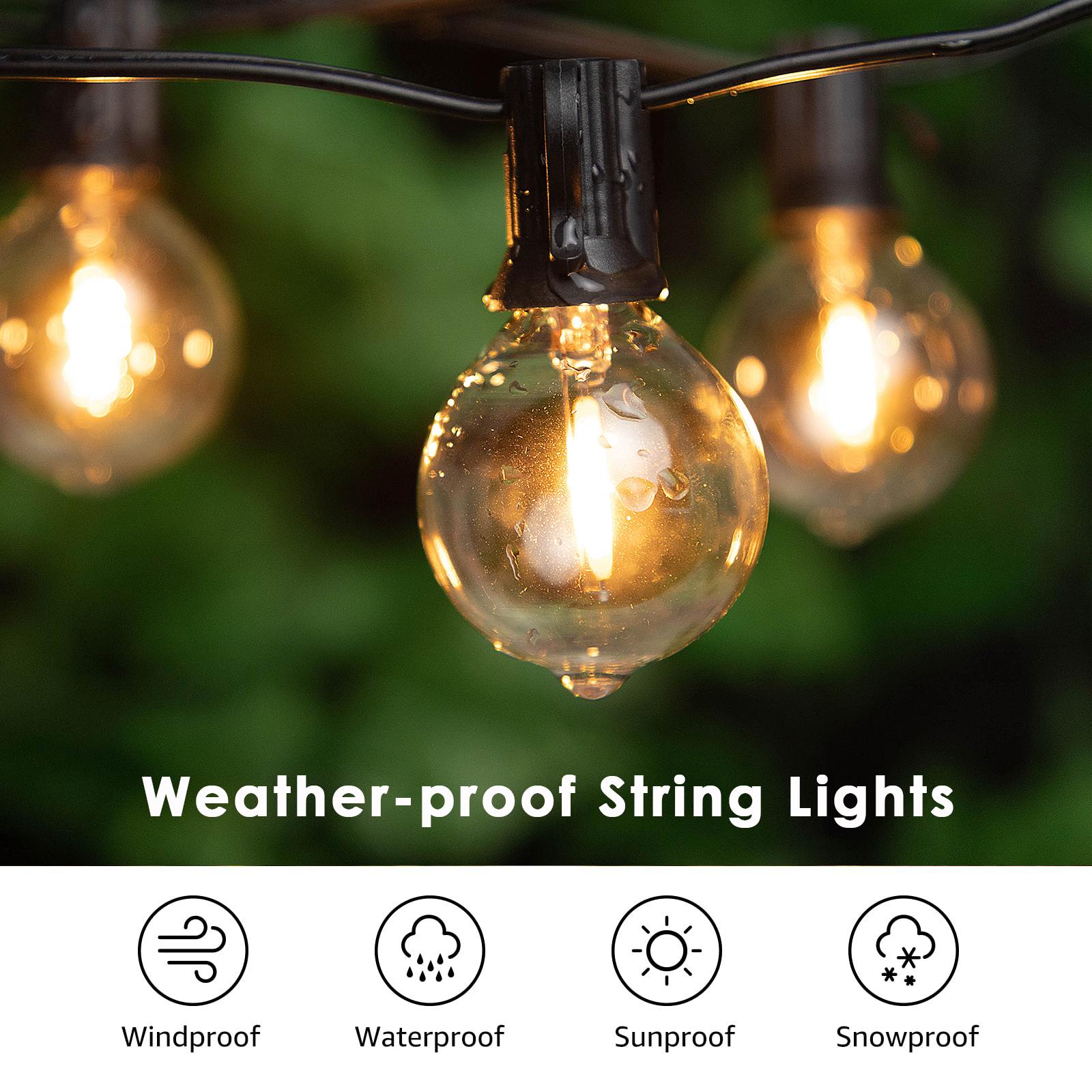Sphoon Vintage G40 LED String  - Smart Garden Furniture recension och pris