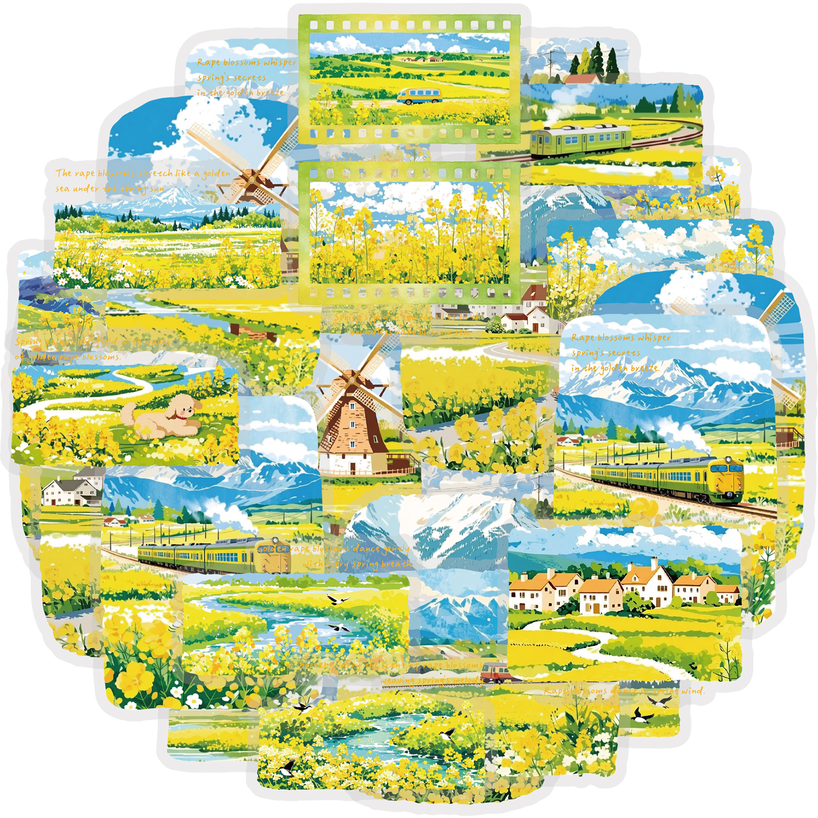 Etori Life 30Pcs Spring Rapese - Garden Journal Planner recension och pris