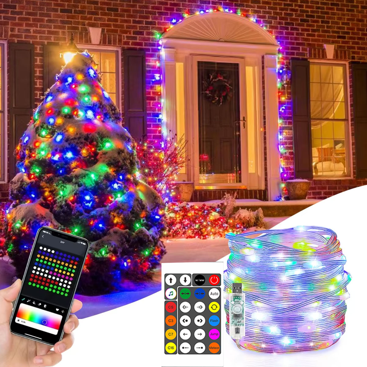 Led Fairy Light Strip Christma - Smart Garden Festoon Lights recension och pris