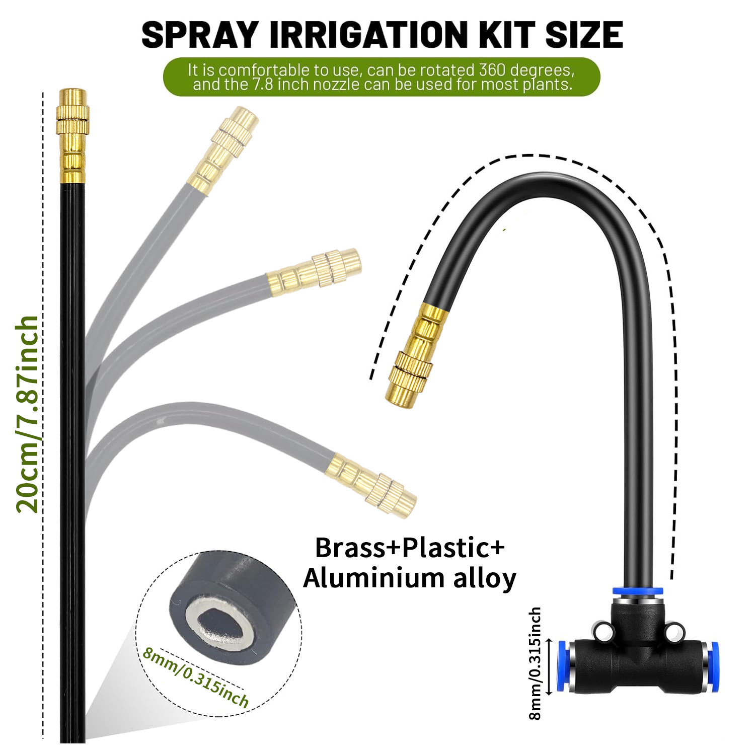 Garden 5/8mm PE Hose Sprayer K - Smart Garden Hose recension och pris