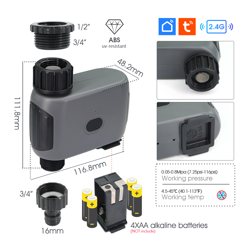 2.4GHz Wifi Timer Misting Cool - Smart Garden Keeper recension och pris