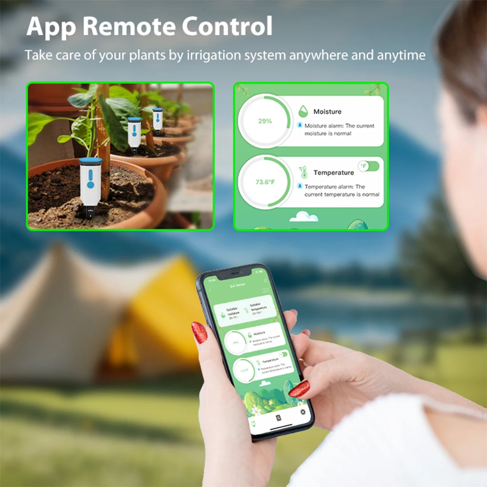 Haozee Tuya Smart WiFi Soil Mo - Smart Garden Furniture recension och pris