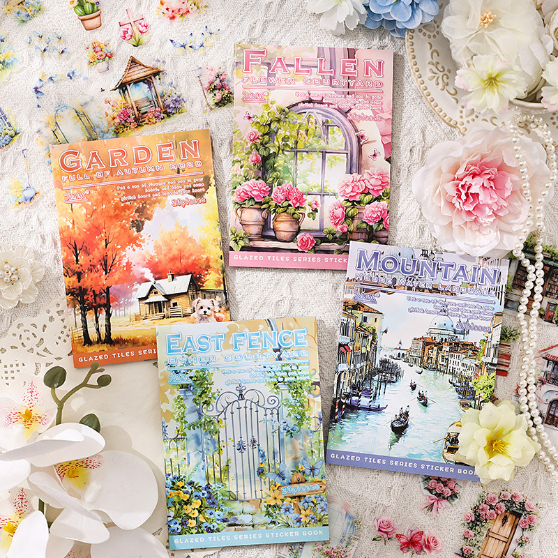 20 Sheets Flower garden Sticke - Garden Journal Planner recension och pris