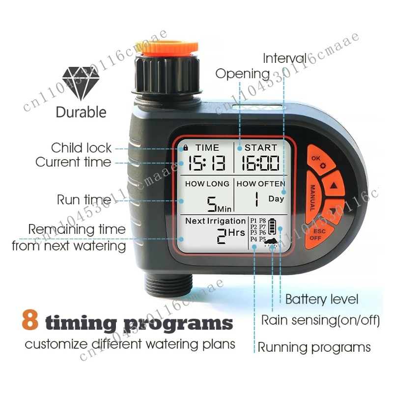 Outdoor Automatic Drip Control - Smart Garden Tap Timer recension och pris