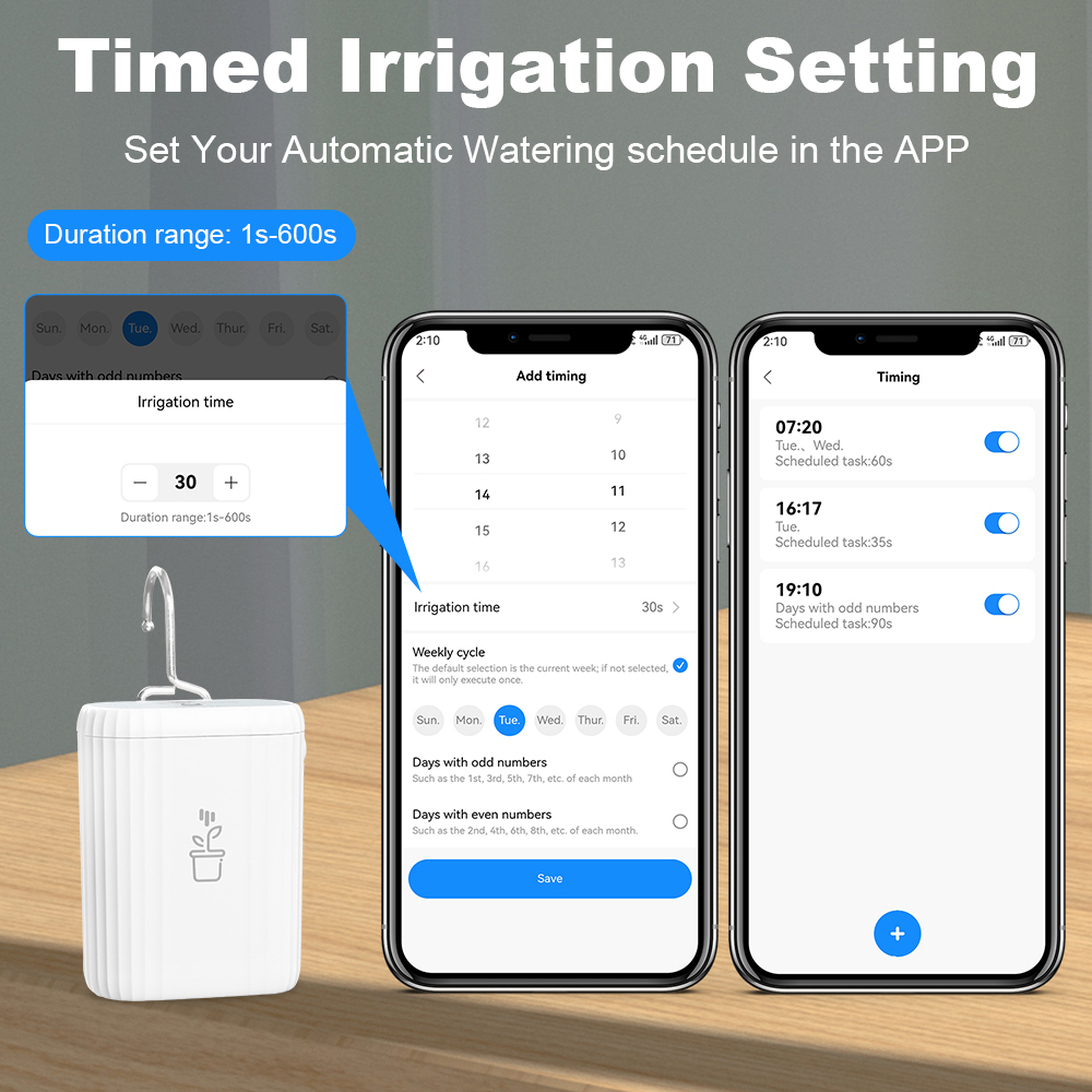 Tuya WiFi Smart Drip Irrigatio - Smart Garden Keeper recension och pris