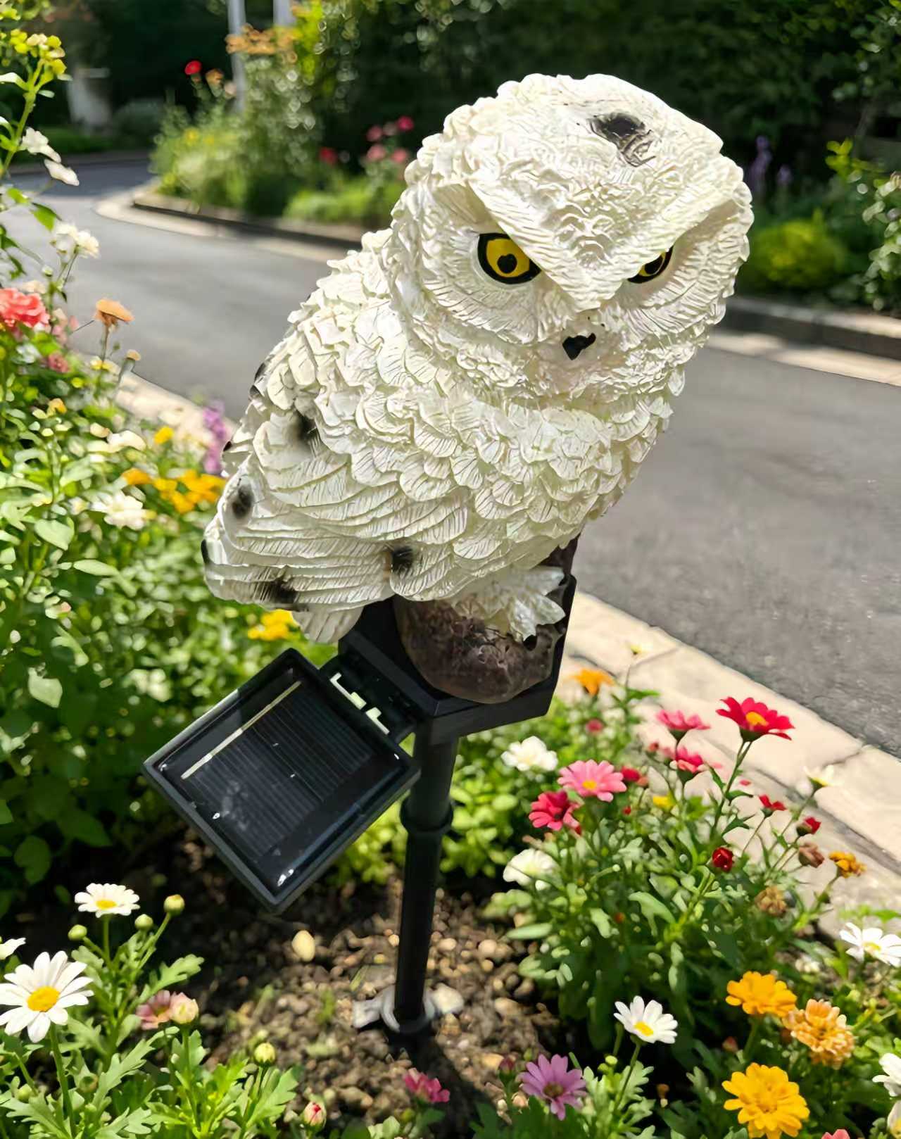 Solar Owl Garden Stake Light O - Smart Garden Light recension och pris