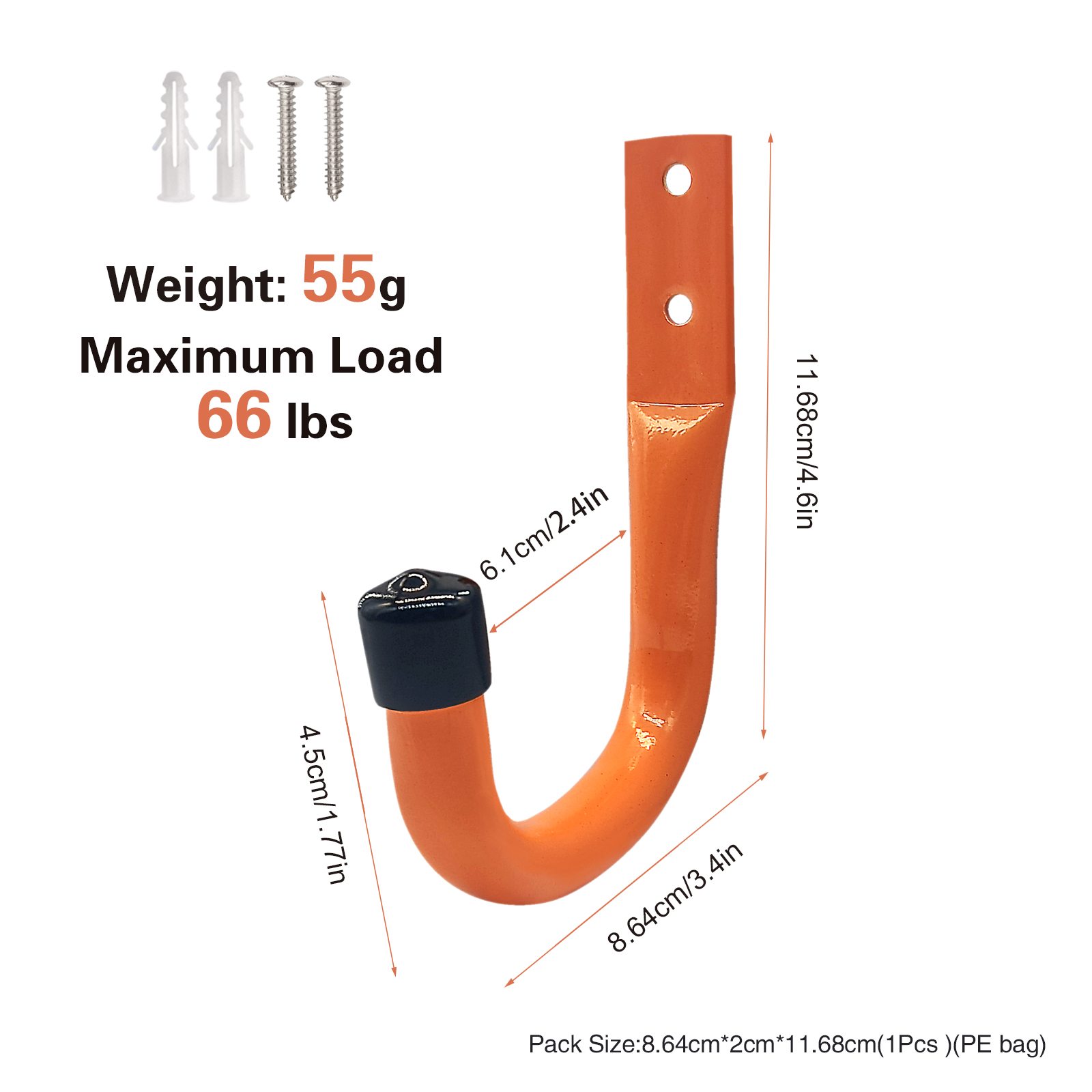 6PCS New Orange Anti-slip Gara - Smart Garden Storage recension och pris