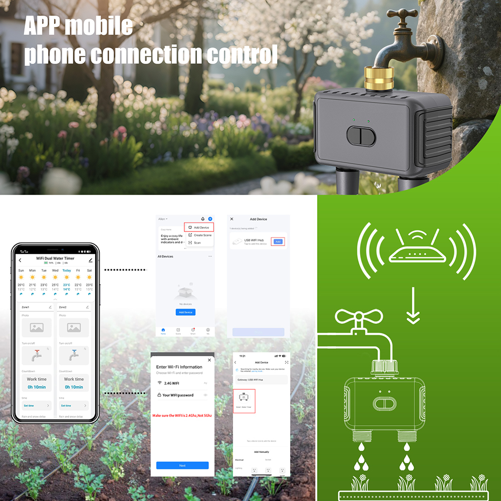 WIFI Smart Garden Watering Tim - Smart Garden Keeper recension och pris