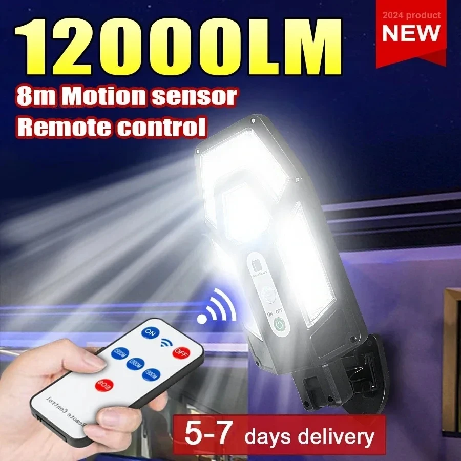 12000LM Powerful Solar Wall La - Smart Garden Light recension och pris