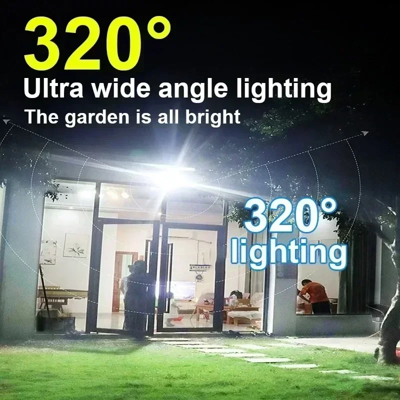12000LM Powerful Solar Wall La - Smart Garden Light recension och pris