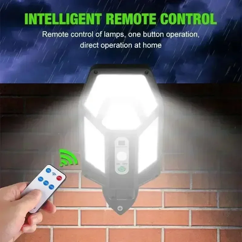 12000LM Powerful Solar Wall La - Smart Garden Light recension och pris