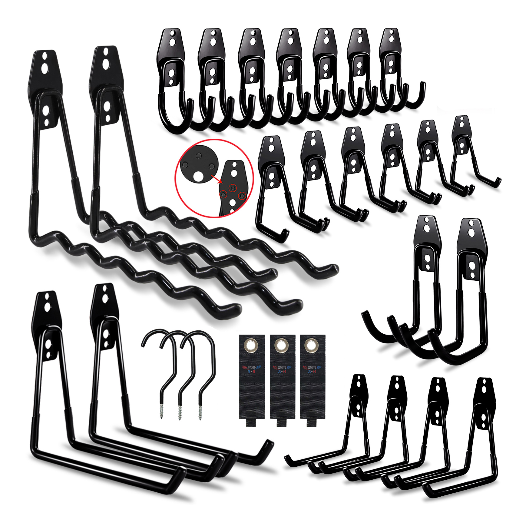 Heavy Duty Metal Hook Garage O - Smart Garden Storage recension och pris