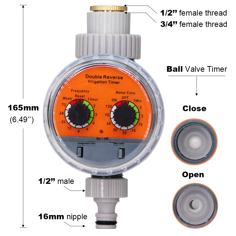 MUCIAKIE Ball Valve Garden Wat - Smart Garden Tap Timer recension och pris