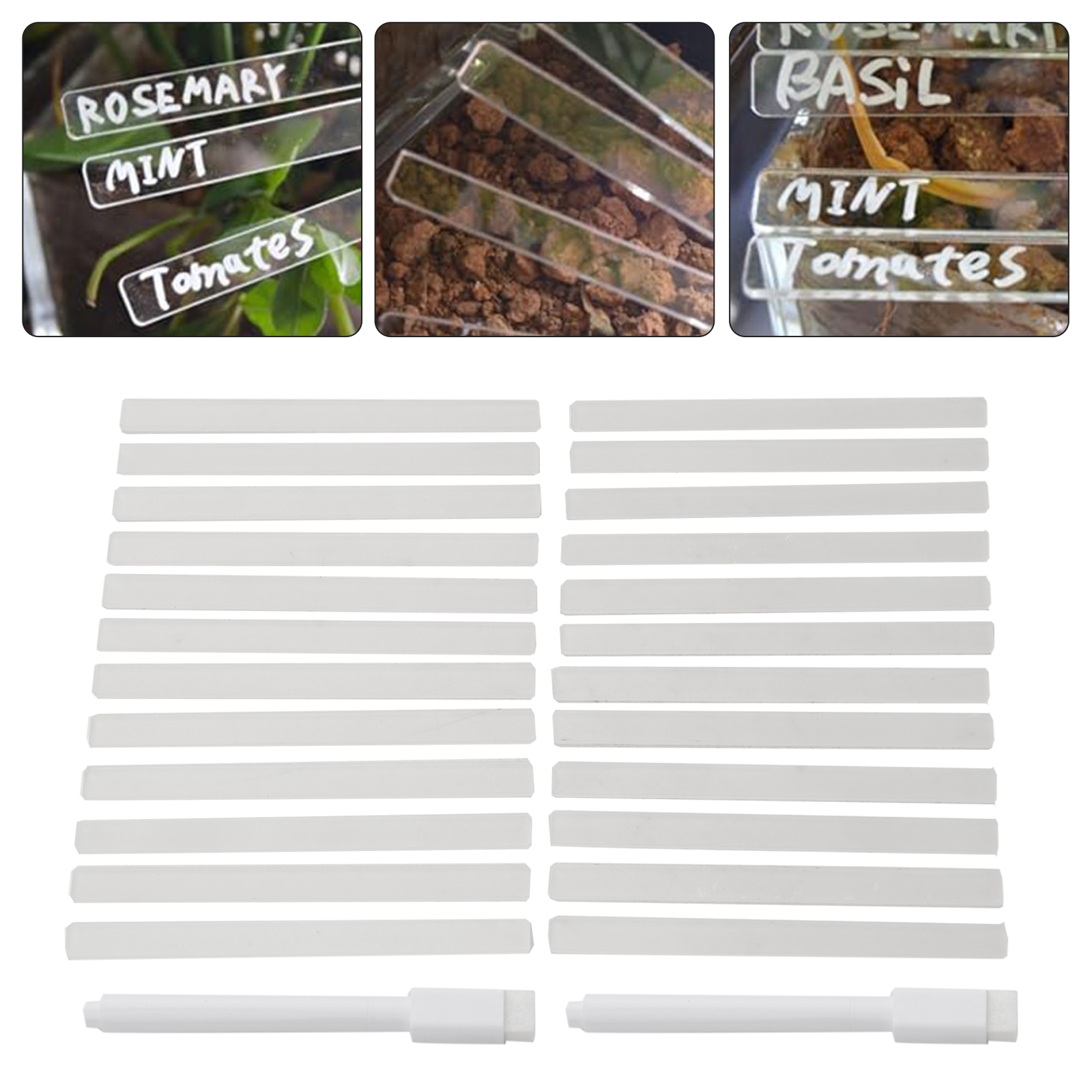 SAAAAAAcrylicPlantLabelTag Cle - Garden Journal Planner recension och pris