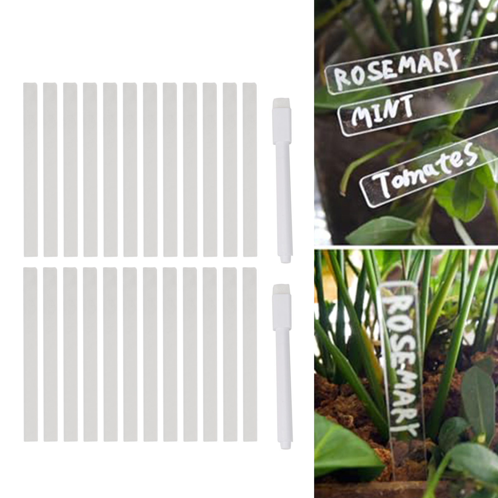 SAAAAAAcrylicPlantLabelTag Cle - Garden Journal Planner recension och pris