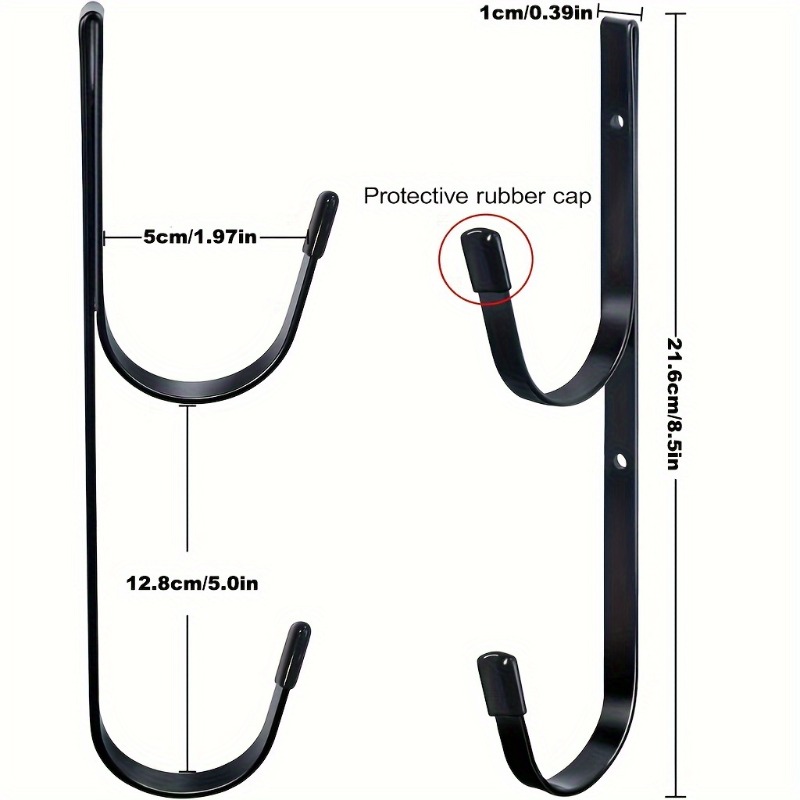 1 Pair Carbon Steel Pool Hook  - Smart Garden Storage recension och pris