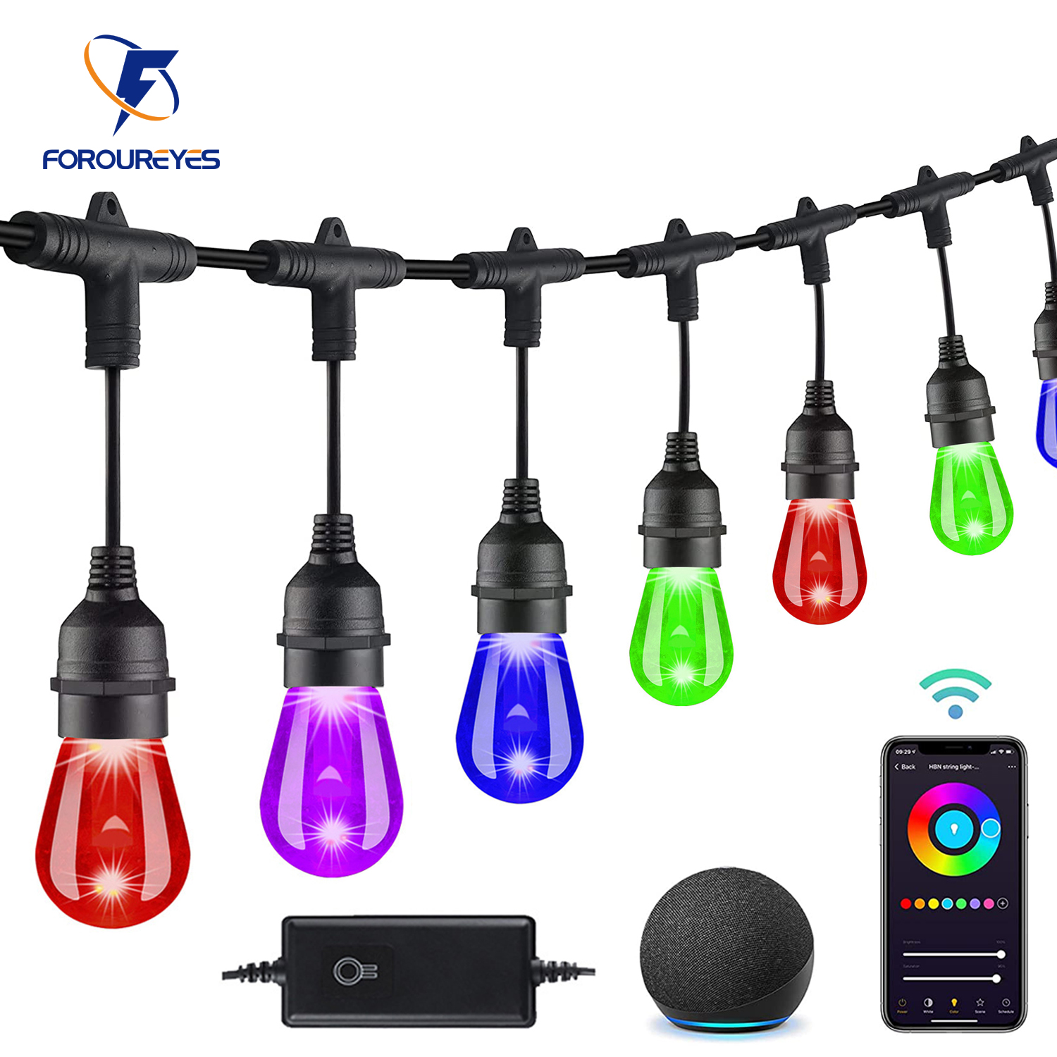 10m 20m 30m Outdoor Fairy RGB  - Smart Garden Festoon Lights recension och pris