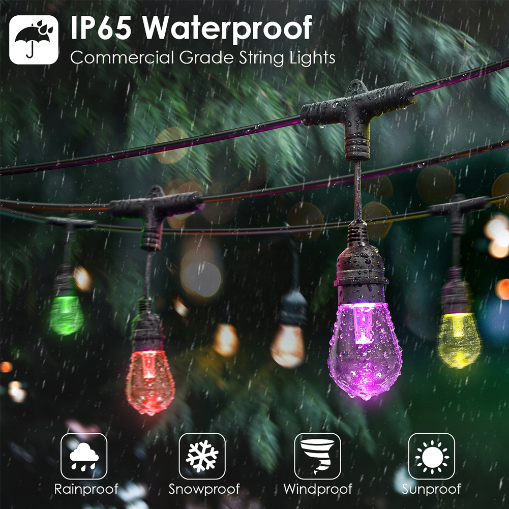10m 20m 30m Outdoor Fairy RGB  - Smart Garden Festoon Lights recension och pris