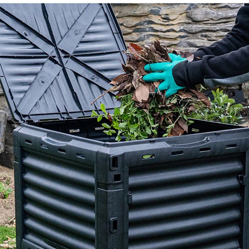 Garden Compost Bin Outdoor Com - Smart Garden Storage recension och pris