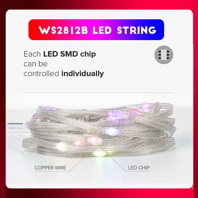 Led Fairy Light Strip Christma - Smart Garden Festoon Lights recension och pris