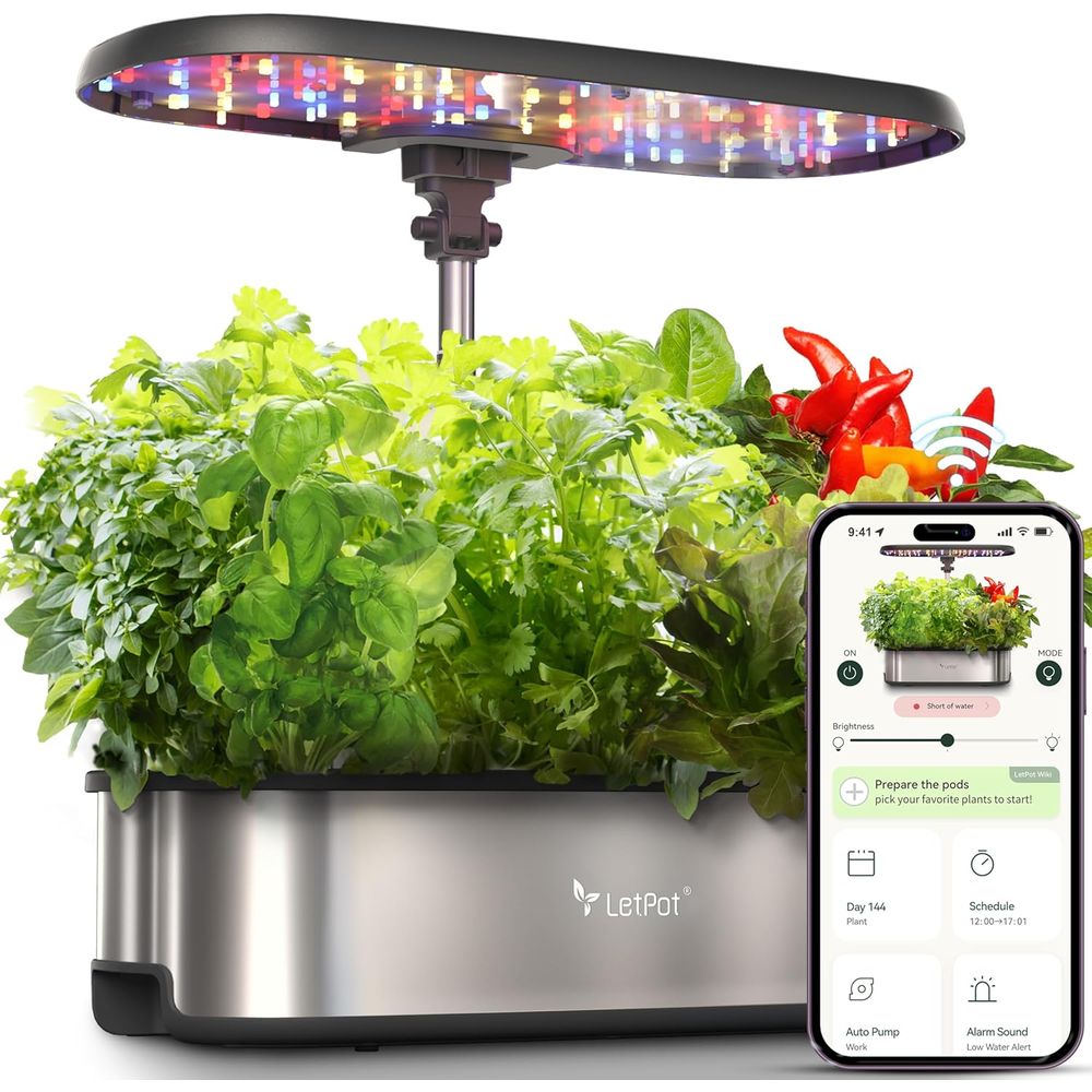 12-Pod Hydroponic Herb Garden  - Smart Garden Light recension och pris