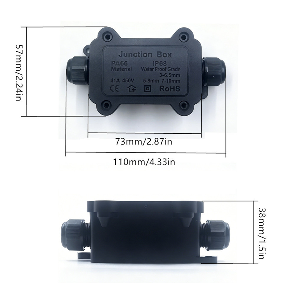 IP68 Waterproof Junction Box 2 - Smart Garden Storage recension och pris