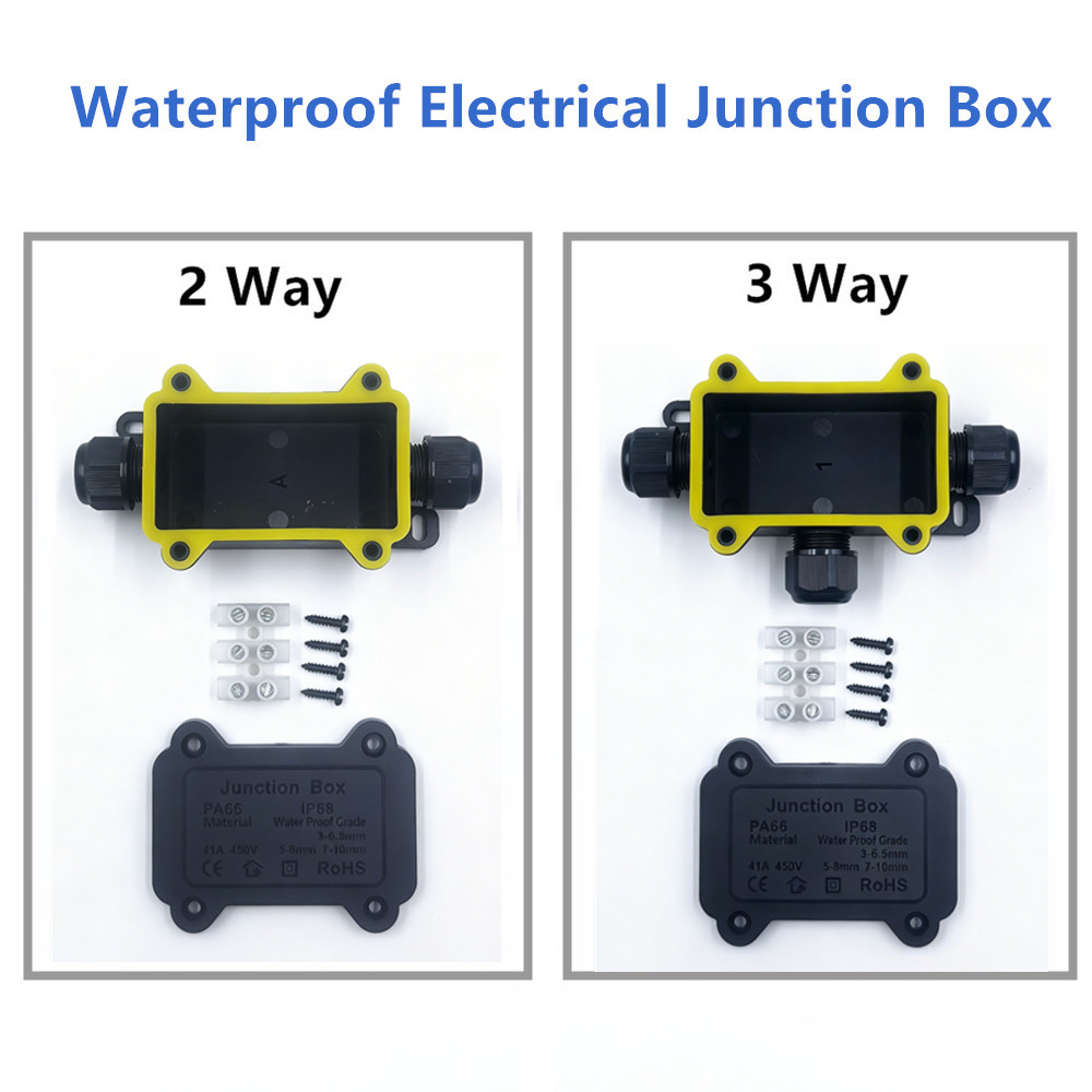 IP68 Waterproof Junction Box 2 - Smart Garden Storage recension och pris