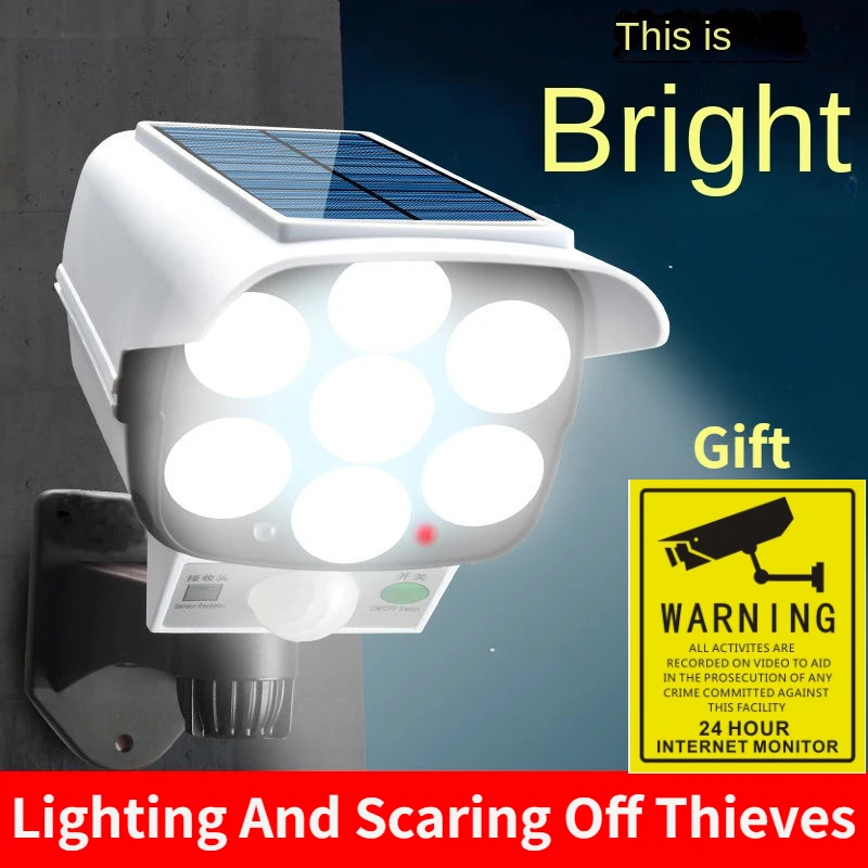 Outdoor Solar Light Motion Sen - Smart Garden Light recension och pris