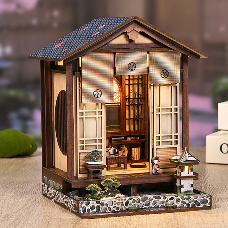 DIY Wooden Book Nook Figurines - Garden Journal Planner recension och pris