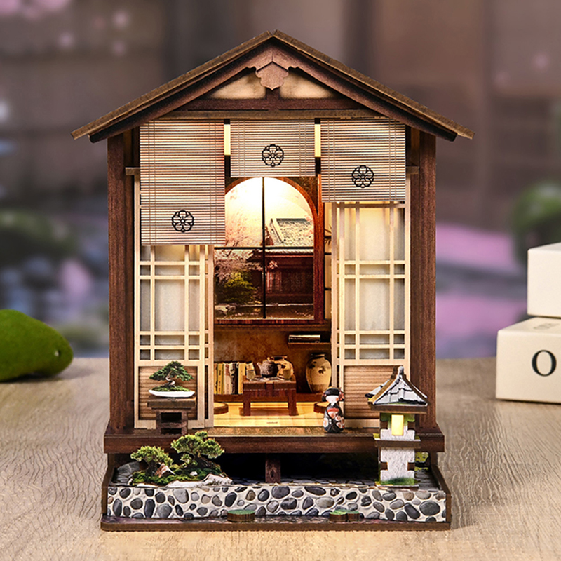 DIY Wooden Book Nook Figurines - Garden Journal Planner recension och pris