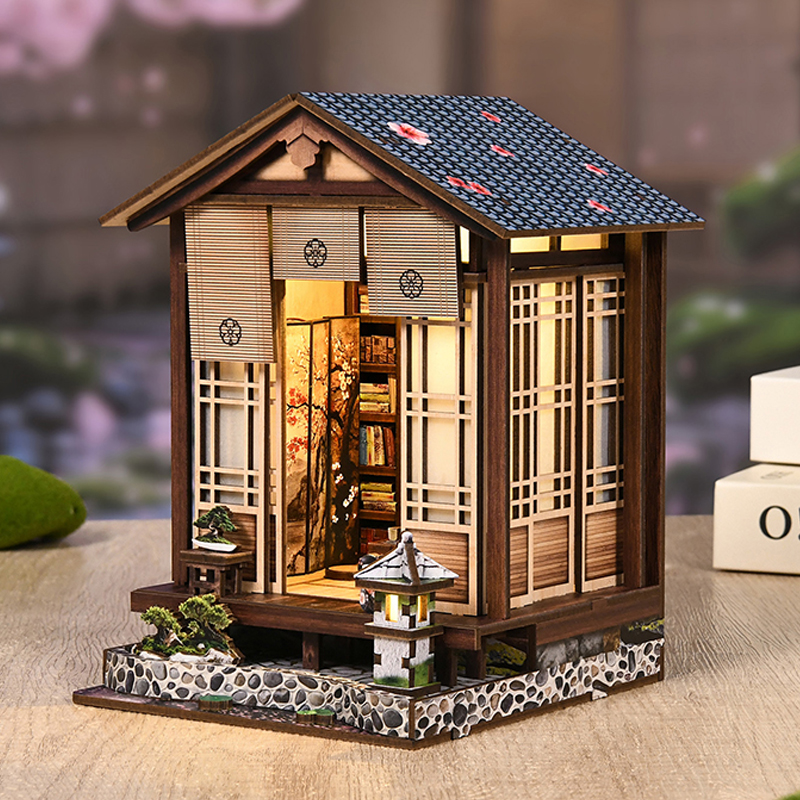 DIY Wooden Book Nook Figurines - Garden Journal Planner recension och pris