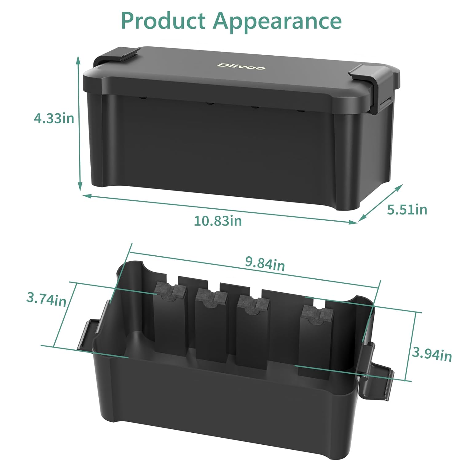 Diivoo Outdoor Waterproof Elec - Smart Garden Storage recension och pris