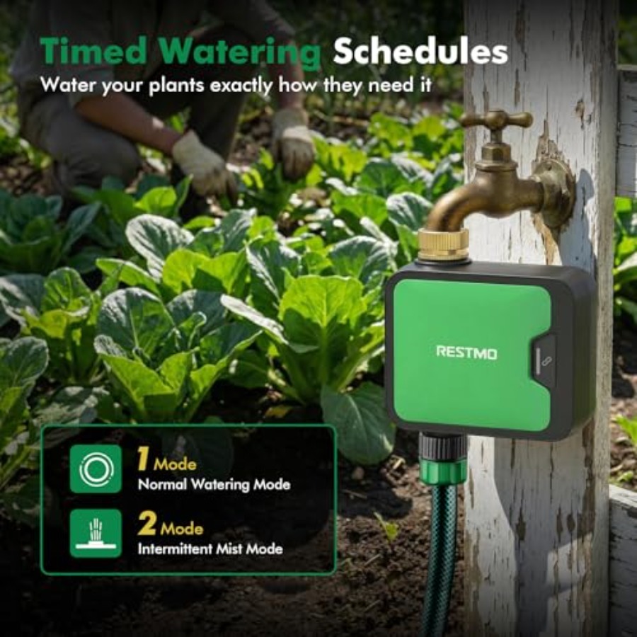 Smart WiFi Water Timer for Gar - Smart Garden Hose recension och pris