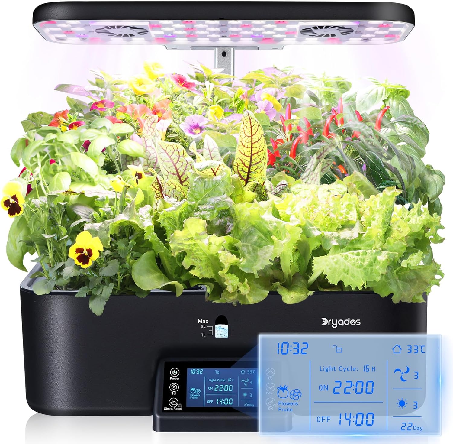 17 Pods Hydroponic Growing Sys - Smart Garden Light recension och pris